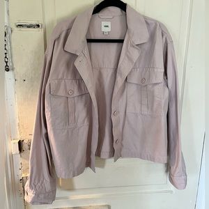 Vans Cropped Light Pink Jacket